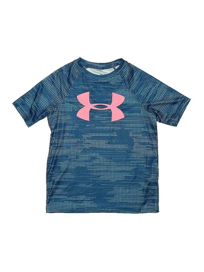 Pre-owned Under Armour Kids' Active T-shirt In Blue