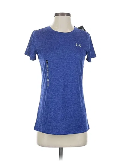 Pre-owned Under Armour Active T-shirt In Blue