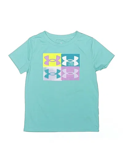 Pre-owned Under Armour Kids' Active T-shirt In Blue
