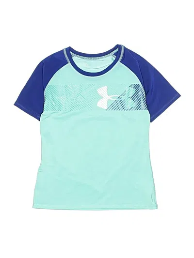 Pre-owned Under Armour Kids' Active T-shirt In Blue