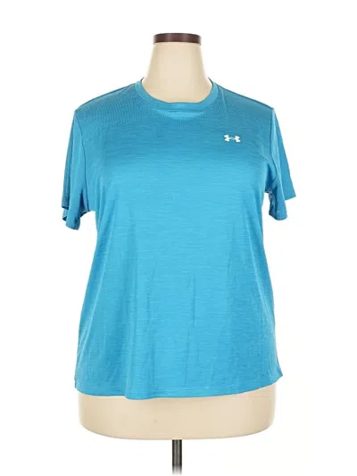 Pre-owned Under Armour Active T-shirt In Blue