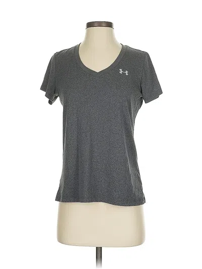 Pre-owned Under Armour Active T-shirt In Gray