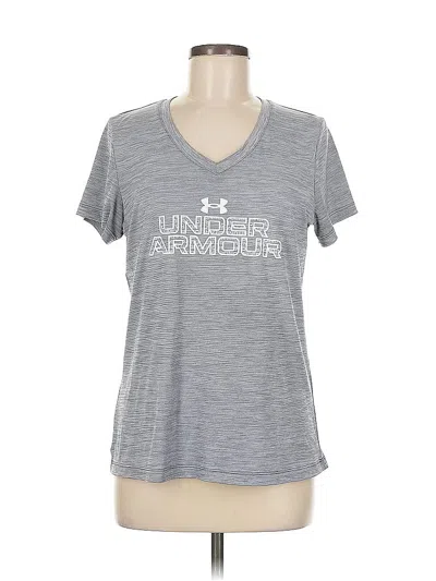 Pre-owned Under Armour Active T-shirt In Gray