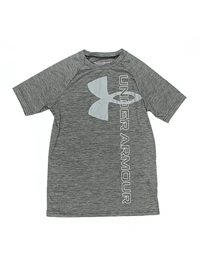 Pre-owned Under Armour Kids' Active T-shirt In Gray