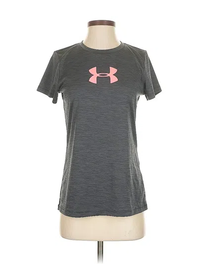 Pre-owned Under Armour Active T-shirt In Gray