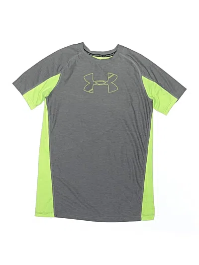 Pre-owned Under Armour Kids' Active T-shirt In Gray