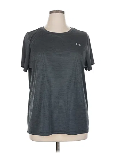 Pre-owned Under Armour Active T-shirt In Gray