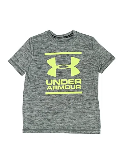 Pre-owned Under Armour Kids' Active T-shirt In Gray