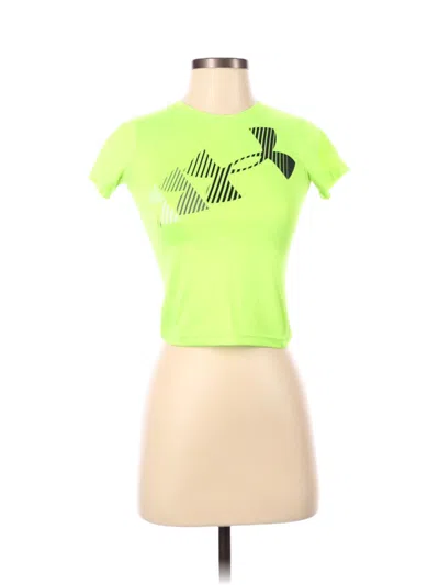 Pre-owned Under Armour Active T-shirt In Green