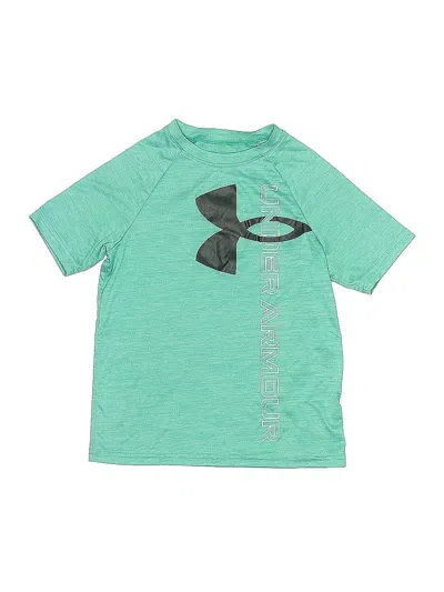 Pre-owned Under Armour Kids' Active T-shirt In Green