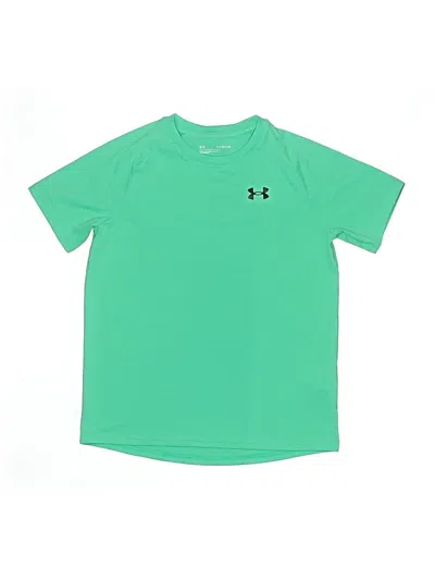 Pre-owned Under Armour Kids' Active T-shirt In Green