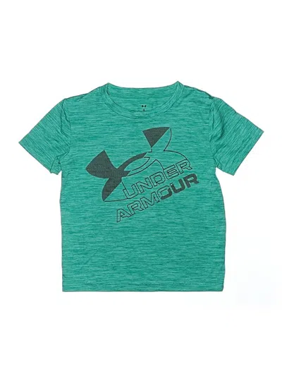 Pre-owned Under Armour Kids' Active T-shirt In Green