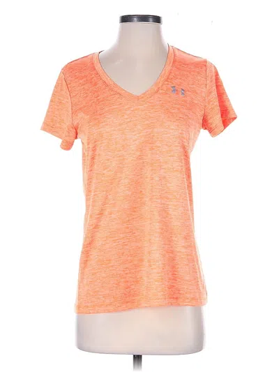 Pre-owned Under Armour Active T-shirt In Orange