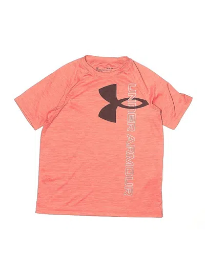 Pre-owned Under Armour Kids' Active T-shirt In Orange