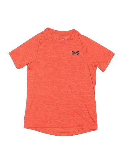 Pre-owned Under Armour Kids' Active T-shirt In Orange