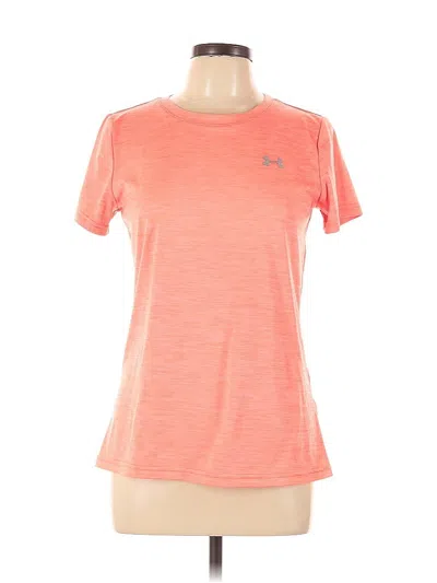 Pre-owned Under Armour Active T-shirt In Orange
