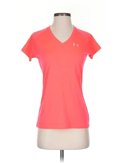 Pre-owned Under Armour Active T-shirt In Orange