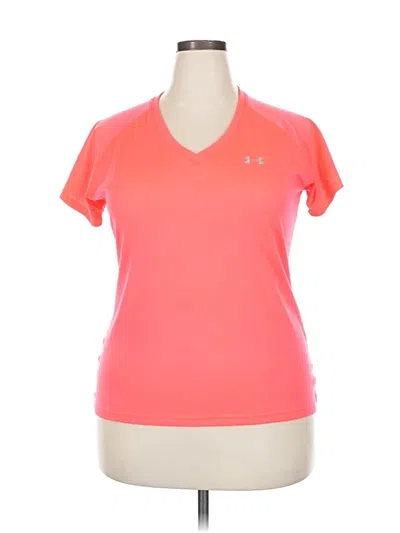 Pre-owned Under Armour Active T-shirt In Orange
