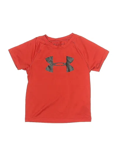 Pre-owned Under Armour Kids' Active T-shirt In Orange