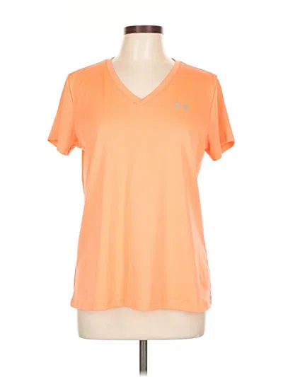 Pre-owned Under Armour Active T-shirt In Orange