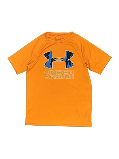 Pre-owned Under Armour Kids' Active T-shirt In Orange