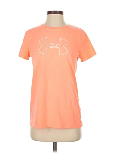 Pre-owned Under Armour Active T-shirt In Orange