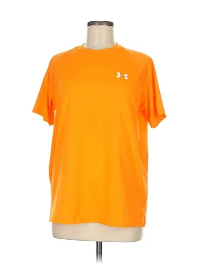 Pre-owned Under Armour Active T-shirt In Orange