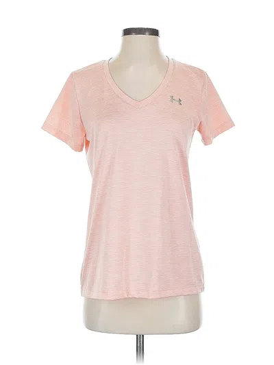 Pre-owned Under Armour Active T-shirt In Pink