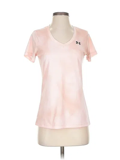 Pre-owned Under Armour Active T-shirt In Pink