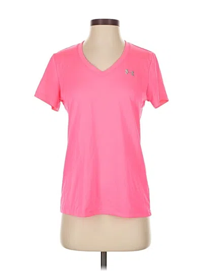 Pre-owned Under Armour Active T-shirt In Pink