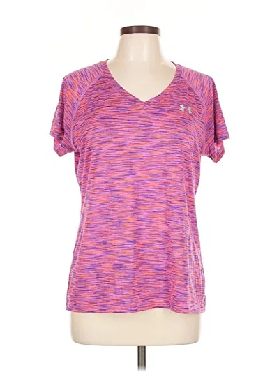 Pre-owned Under Armour Active T-shirt In Pink