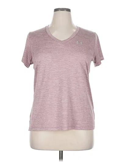 Pre-owned Under Armour Active T-shirt In Pink