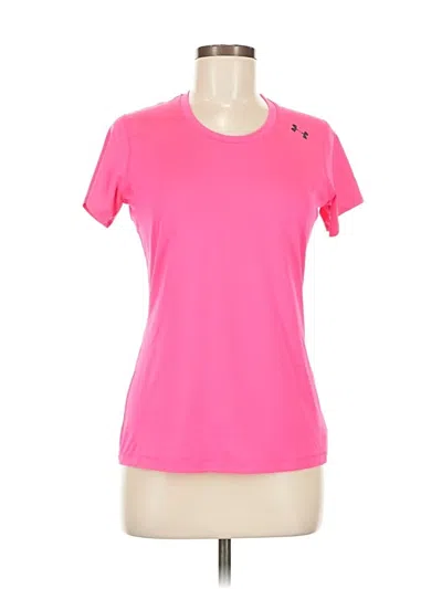 Pre-owned Under Armour Active T-shirt In Pink