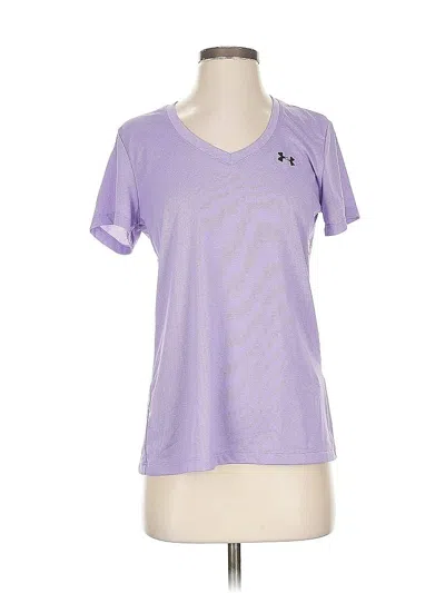 Pre-owned Under Armour Active T-shirt In Purple
