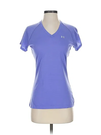 Pre-owned Under Armour Active T-shirt In Purple