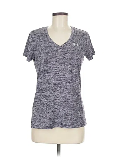 Pre-owned Under Armour Active T-shirt In Purple