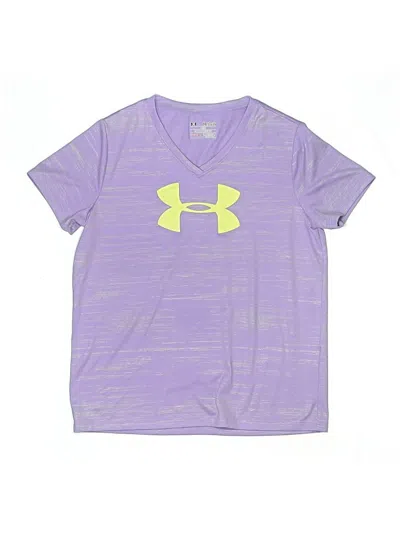 Pre-owned Under Armour Kids' Active T-shirt In Purple