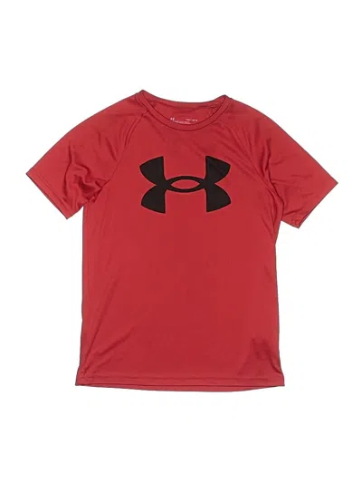 Pre-owned Under Armour Kids' Active T-shirt In Red