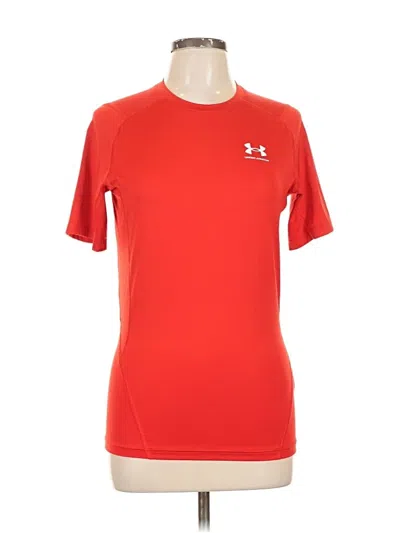 Pre-owned Under Armour Active T-shirt In Red