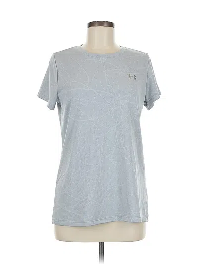 Pre-owned Under Armour Active T-shirt In Silver