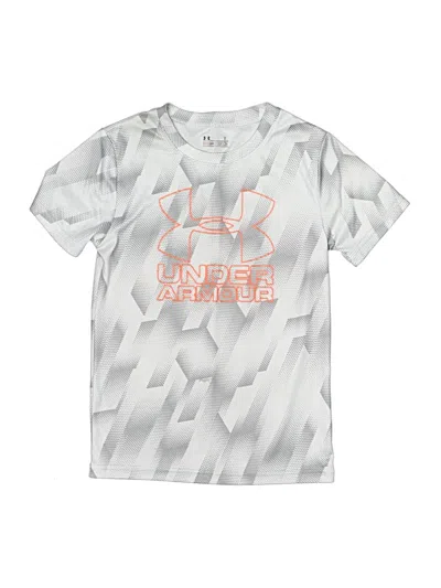 Pre-owned Under Armour Kids' Active T-shirt In Silver