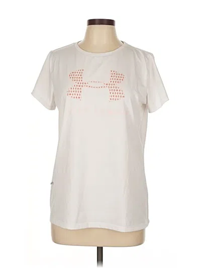 Pre-owned Under Armour Active T-shirt In White