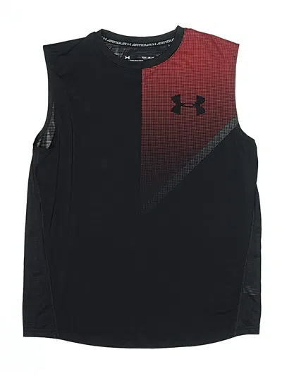 Pre-owned Under Armour Kids' Active Tank Top In Black