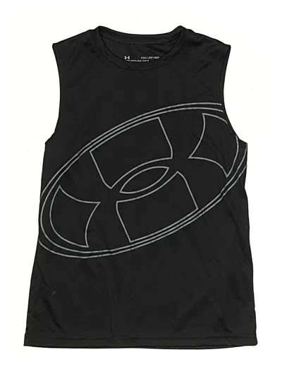 Pre-owned Under Armour Kids' Active Tank Top In Black