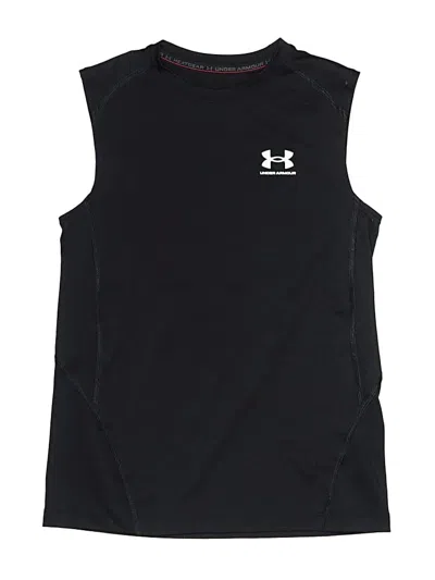 Pre-owned Under Armour Kids' Active Tank Top In Black
