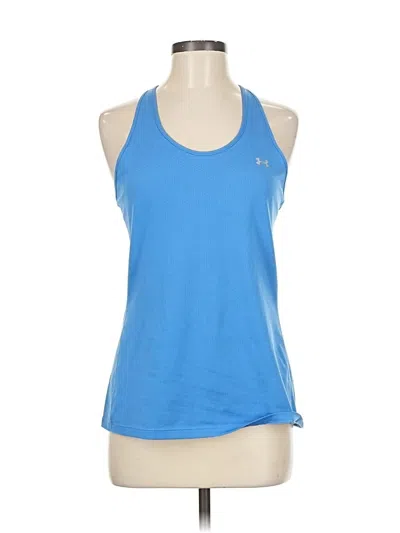 Pre-owned Under Armour Active Tank Top In Blue