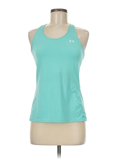 Pre-owned Under Armour Active Tank Top In Blue
