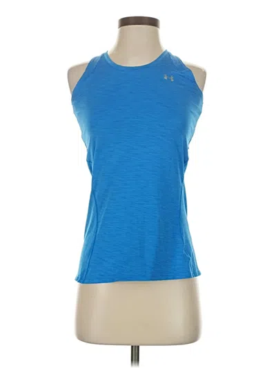 Pre-owned Under Armour Active Tank Top In Blue
