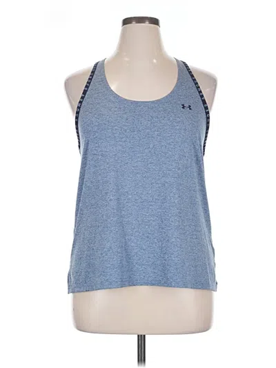 Pre-owned Under Armour Active Tank Top In Blue