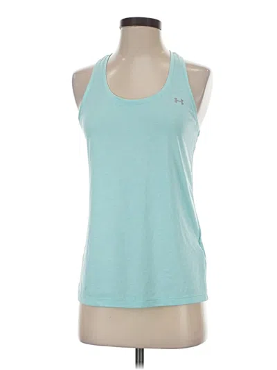 Pre-owned Under Armour Active Tank Top In Blue